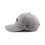 子供用 ニューエラ キャップ 9FORTY ロサンゼルス レイカーズ YOUTH MLB THE LEAGUE ADJUSTABLE CAP GREY
