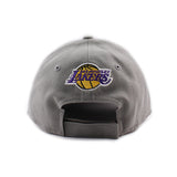 子供用 ニューエラ キャップ 9FORTY ロサンゼルス レイカーズ YOUTH MLB THE LEAGUE ADJUSTABLE CAP GREY