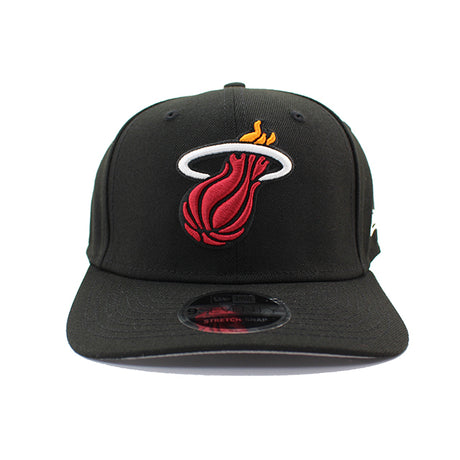 ニューエラ キャップ 9SEVENTY ストレッチ スナップバック マイアミ ヒート NBA STRETCH SNAPBACK CAP BLACK