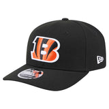 ニューエラ キャップ 9SEVENTY ストレッチ スナップバック シンシナティ ベンガルズ NFL STRIPED B LOGO STRETCH SNAPBACK CAP BLACK