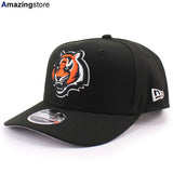 ニューエラ キャップ 9SEVENTY ストレッチ スナップバック シンシナティ ベンガルズ NFL TIGER HEAD LOGO STRETCH SNAPBACK CAP BLACK