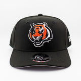 ニューエラ キャップ 9SEVENTY ストレッチ スナップバック シンシナティ ベンガルズ NFL TIGER HEAD LOGO STRETCH SNAPBACK CAP BLACK