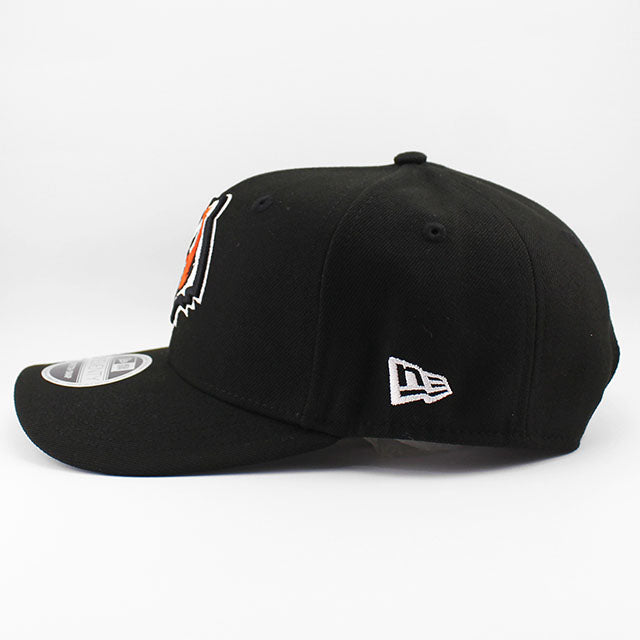 ニューエラ キャップ 9SEVENTY ストレッチ スナップバック シンシナティ ベンガルズ NFL TIGER HEAD LOGO STRETCH SNAPBACK CAP BLACK