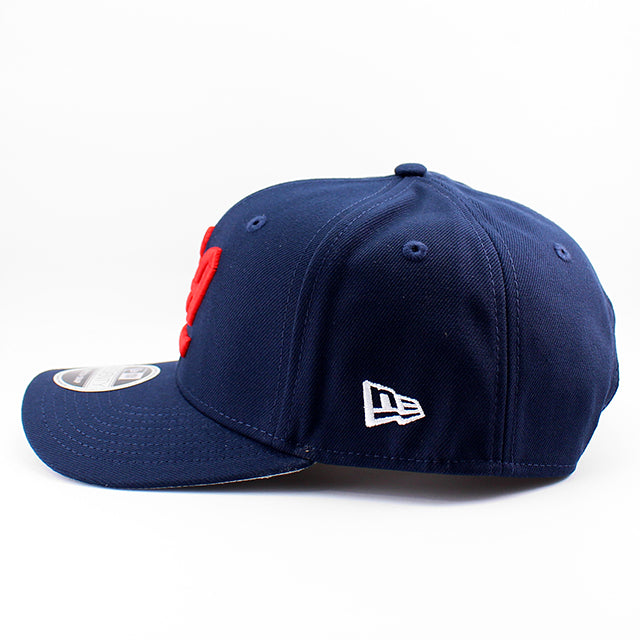 ニューエラ キャップ 9SEVENTY ストレッチ スナップバック ロサンゼルス クリッパーズ NBA SECONDARY LOGO STRETCH SNAPBACK CAP NAVY