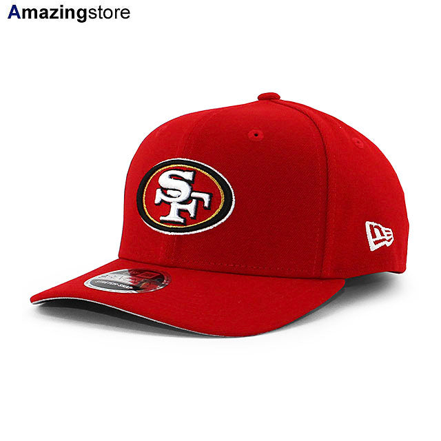 ニューエラ キャップ 9SEVENTY サンフランシスコ 49ERS NFL STRETCH SNAPBACK CAP RED