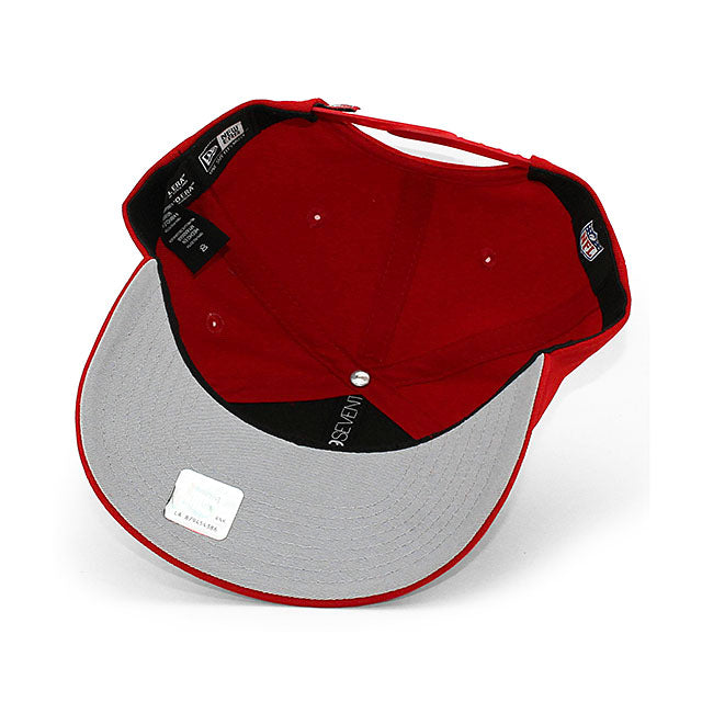 ニューエラ キャップ 9SEVENTY サンフランシスコ 49ERS NFL STRETCH SNAPBACK CAP RED