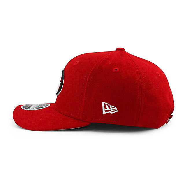 ニューエラ キャップ 9SEVENTY サンフランシスコ 49ERS NFL STRETCH SNAPBACK CAP RED