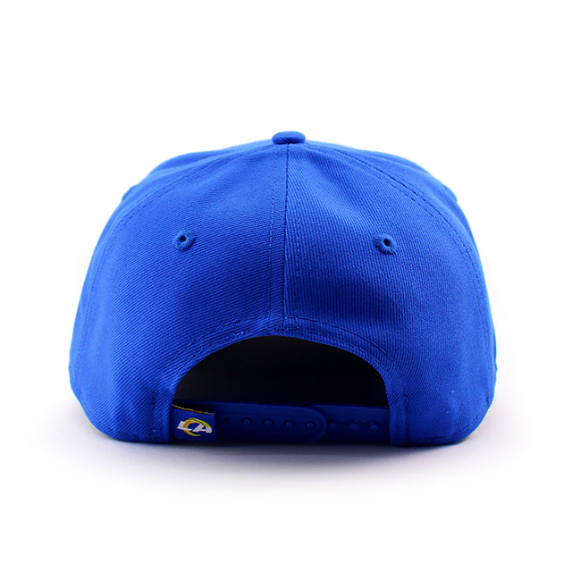 ニューエラ キャップ 9SEVENTY ストレッチ スナップバック ロサンゼルス ラムズ NFL STRETCH SNAPBACK CAP BLUE