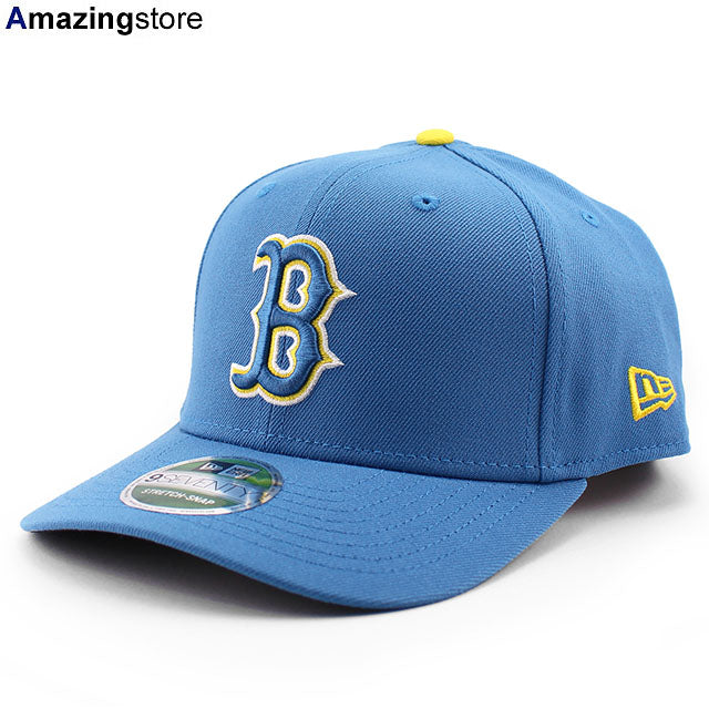 ニューエラ キャップ 9SEVENTY ストレッチ スナップバック ボストン レッドソックス MLB ALT-2 MLB ON-FIELD AUTHENTIC PLAYER STRETCH SNAPBACK CAP LIGHT BLUE