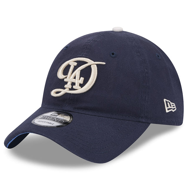 海外取寄 シティコネクト ニューエラ キャップ 9TWENTY ロサンゼルス ドジャース MLB CITY CONNECT STRAPBACK CAP NAVY