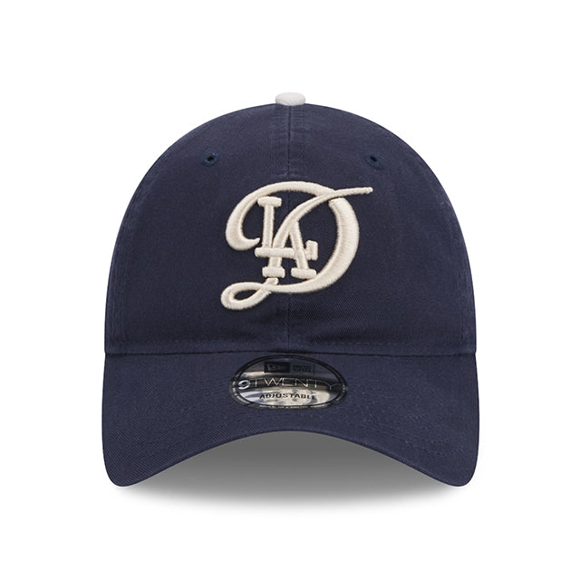 海外取寄 シティコネクト ニューエラ キャップ 9TWENTY ロサンゼルス ドジャース MLB CITY CONNECT STRAPBACK CAP NAVY