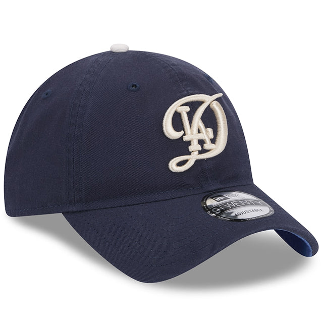 海外取寄 シティコネクト ニューエラ キャップ 9TWENTY ロサンゼルス ドジャース MLB CITY CONNECT STRAPBACK CAP NAVY