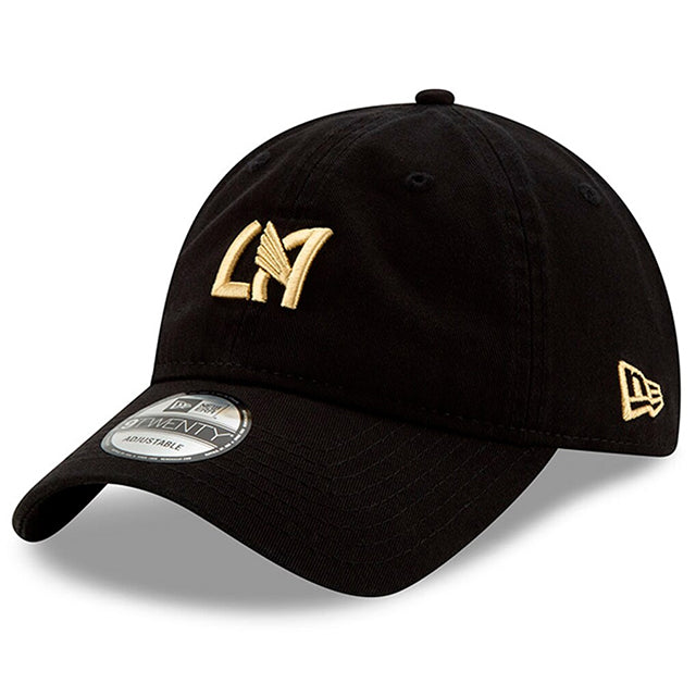 ニューエラ キャップ 9TWENTY ストラップバック ロサンゼルス FC MLS THE LEAGUE STRAPBACK CAP BLACK