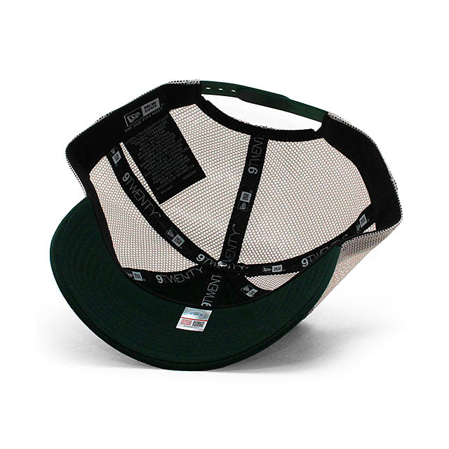 ニューエラ メッシュキャップ 9TWENTY ベイラー ベアーズ NCAA STATED BACK TRUCKER MESH CAP GREEN