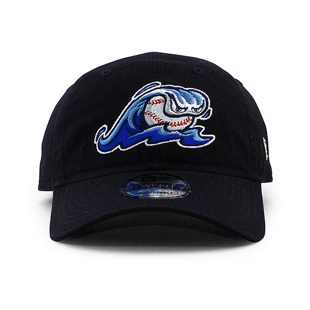 ニューエラ キャップ 9TWENTY ウェストミシガン ホワイトキャップス MiLB CORE CLASSIC STRAPBACK CAP NAVY