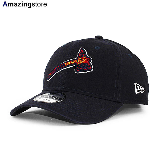 ニューエラ キャップ 9TWENTY アトランタ ブレーブス MLB CORE CLASSIC STRAPBACK CAP NAVY