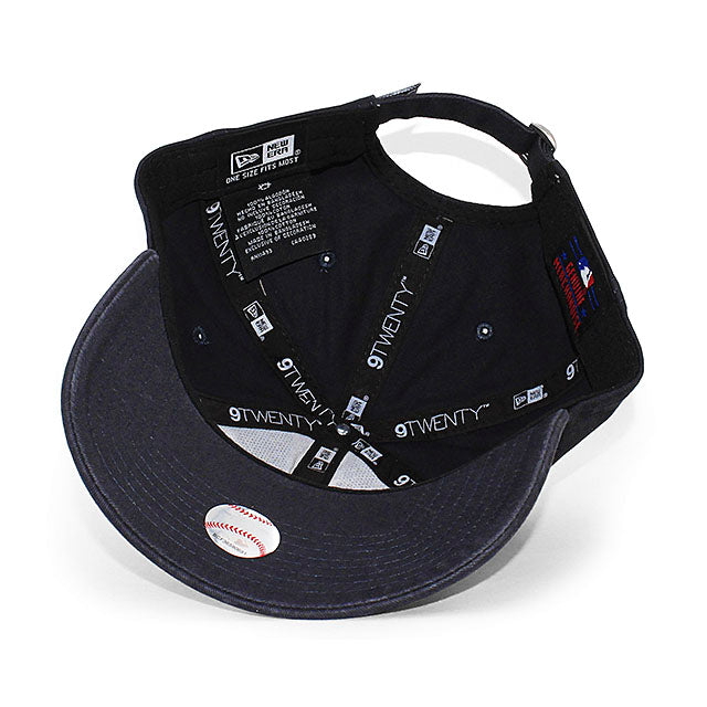 ニューエラ キャップ 9TWENTY アトランタ ブレーブス MLB CORE CLASSIC STRAPBACK CAP NAVY