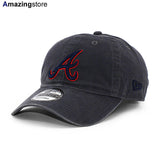 ニューエラ キャップ 9TWENTY アトランタ ブレーブス MLB CORE CLASSIC STRAPBACK CAP GRAPHITE