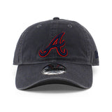 ニューエラ キャップ 9TWENTY アトランタ ブレーブス MLB CORE CLASSIC STRAPBACK CAP GRAPHITE