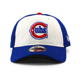 ニューエラ キャップ 9TWENTY シカゴ カブス MLB CORE CLASSIC STRAPBACK CAP WHITE BLUE