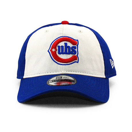 ニューエラ キャップ 9TWENTY シカゴ カブス MLB CORE CLASSIC STRAPBACK CAP WHITE BLUE