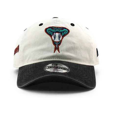 ニューエラ キャップ 9TWENTY アリゾナ ダイヤモンドバックス MLB CLASSIC SIDESCRIPT STRAPBACK CAP CREAM