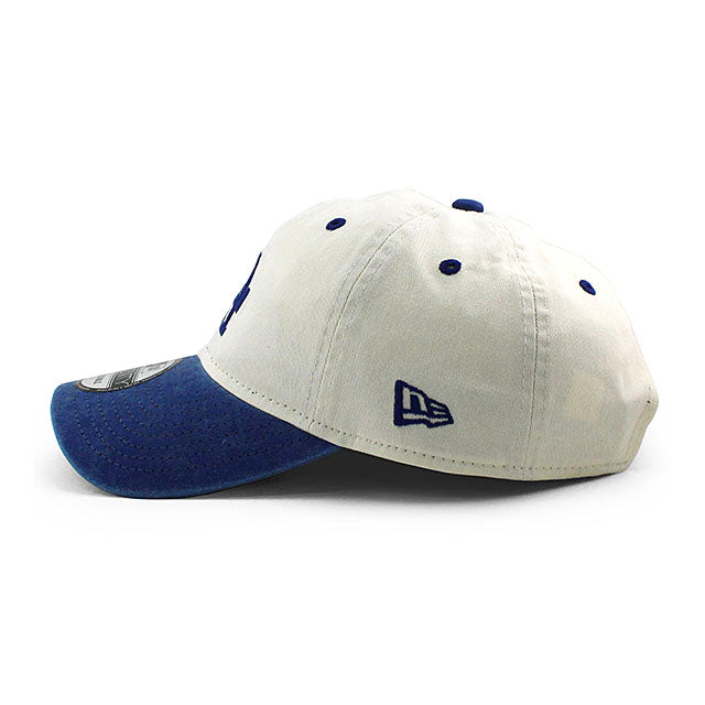 ニューエラ キャップ 9TWENTY ロサンゼルス ドジャース MLB CLASSIC SIDESCRIPT STRAPBACK CAP CREAM