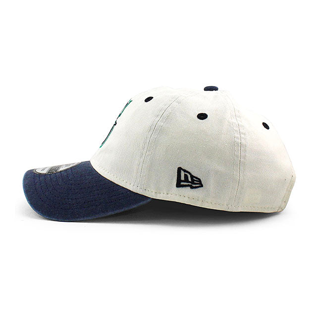 ニューエラ キャップ 9TWENTY ストラップバック シアトル マリナーズ MLB CLASSIC SIDESCRIPT STRAPBACK CAP CREAM