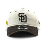 ニューエラ キャップ 9TWENTY サンディエゴ パドレス MLB CLASSIC SIDESCRIPT STRAPBACK CAP CREAM