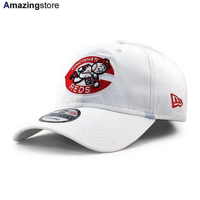 ニューエラ キャップ 9TWENTY ストラップバック シンシナティ レッズ MLB COOPERSTOWN CORE CLASSIC STRAPBACK CAP WHITE NEW ERA CINCINNATI REDS