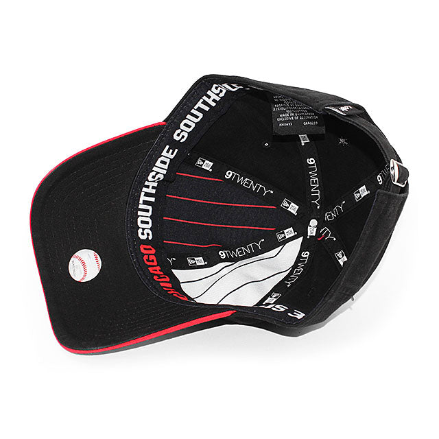 シティコネクト ニューエラ キャップ 9TWENTY シカゴ ホワイトソックス MLB CITY CONNECT ALT STRAPBACK CAP BLACK