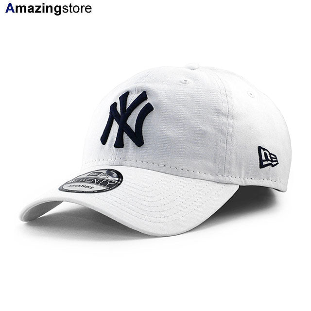 ニューエラ キャップ 9TWENTY ニューヨーク ヤンキース MLB CORE CLASSIC STRAPBACK CAP WHITE