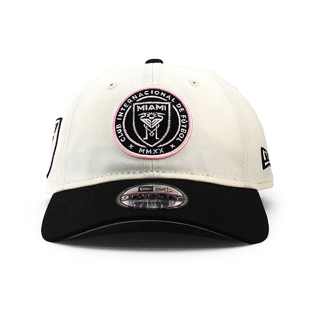 ニューエラ キャップ 9TWENTY インテル マイアミ CF MLS KICK OFF STRAPBACK CAP CREAM