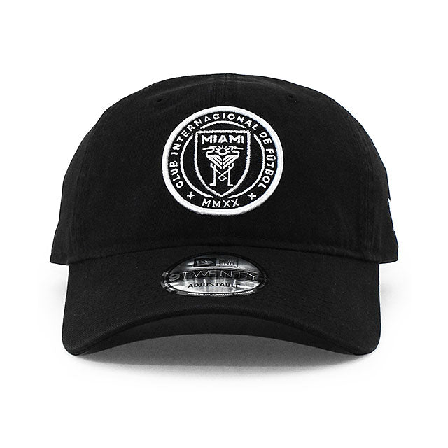 ニューエラ キャップ 9TWENTY インテル マイアミ CF MLS KICK OFF STRAPBACK CAP BLACK