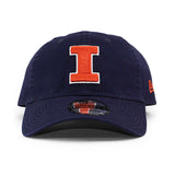 ニューエラ キャップ 9TWENTY イリノイ ファイティング イリニ NCAA CORE CLASSIC CAP NAVY NEW ERA ILLINOIS FIGHTING ILLINI