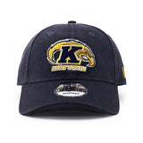 ニューエラ キャップ 9TWENTY ストラップバック ケントステイト ゴールデン フラッシャーズ NCAA CORE CLASSIC CAP NAVY