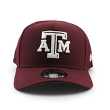 アディダスコラボ ニューエラ キャップ 9FORTY テキサス A&M アギーズ NCAA ATM LOGO A-FRAME SNAPBACK CAP MAROON