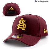 アディダスコラボ ニューエラ キャップ 9FORTY アリゾナステイト サンデビルズ NCAA ATM LOGO A-FRAME SNAPBACK CAP MAROON