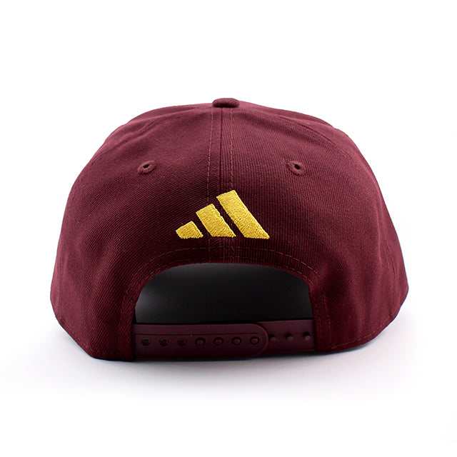 アディダスコラボ ニューエラ キャップ 9FORTY アリゾナステイト サンデビルズ NCAA ATM LOGO A-FRAME SNAPBACK CAP MAROON