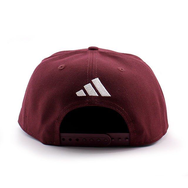 アディダスコラボ ニューエラ キャップ 9FIFTY テキサス A&M アギーズ NCAA SNAPBACK CAP MAROON