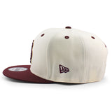 アディダスコラボ ニューエラ キャップ 9FIFTY アリゾナステイト サンデビルズ NCAA SNAPBACK CAP CHROME WHITE MAROON