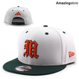アディダスコラボ ニューエラ キャップ 9FIFTY マイアミ ハリケーンズ NCAA ATM LOGO SNAPBACK CAP WHITE GREEN