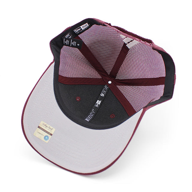 アディダスコラボ  ニューエラ キャップ 9SEVENTY テキサス A&M アギーズ NCAA STRETCH SNAPBACK CAP MAROON