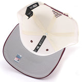 アディダスコラボ ニューエラ キャップ 9SEVENTY アリゾナステイト サンデビルズ NCAA STRETCH SNAPBACK CAP CHROME WHITE MAROON