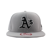 ニューエラ キャップ 9FIFTY オークランド アスレチックス MLB TEAM-BASIC SNAPBACK CAP GREY