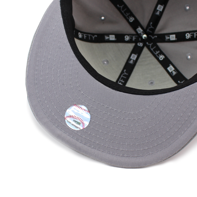 ニューエラ キャップ 9FIFTY オークランド アスレチックス MLB TEAM-BASIC SNAPBACK CAP GREY