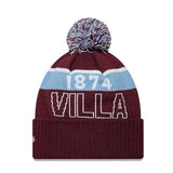 ニューエラ 海外取寄 ニット ビーニー アストン ヴィラ FC PREMIER LEAGUE SPORT KNIT CUFF BEANIE CLARET