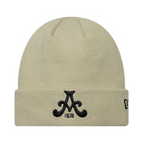 ニューエラ 海外取寄 ニット ビーニー アストン ヴィラ FC PREMIER LEAGUE CORE CUFF KNIT BEANIE STONE