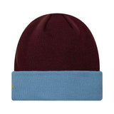 ニューエラ 海外取寄 ニット ビーニー アストン ヴィラ FC PREMIER LEAGUE TEAM CUFF KNIT BEANIE CLARET
