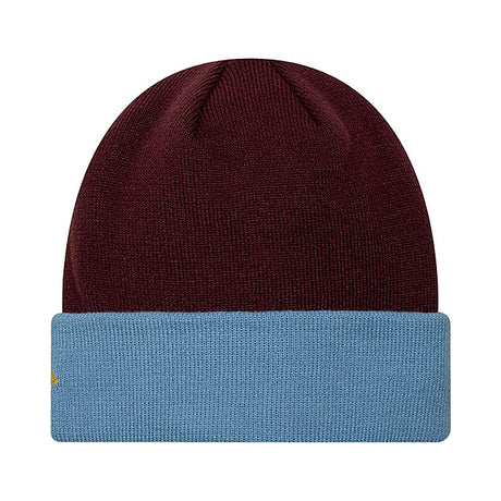 ニューエラ 海外取寄 ニット ビーニー アストン ヴィラ FC PREMIER LEAGUE TEAM CUFF KNIT BEANIE CLARET